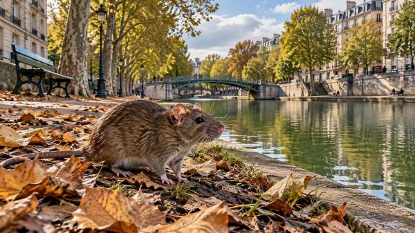 Les raisons d'une invasion automnale de rats en Île-de-France